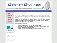 Tablet Screenshot of directdss.com